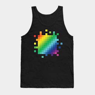 Bitmap Rainbow Tank Top